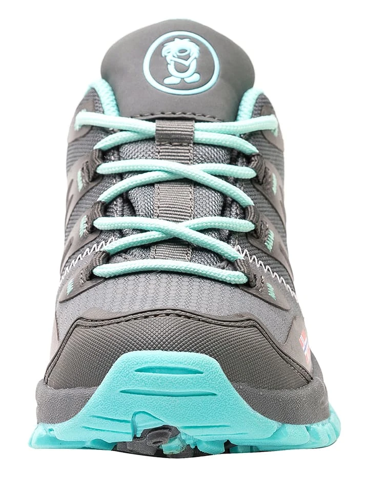 TROLLKIDS Trekkingschuhe "Rondane Hiker Low" In Grau/ Türkis 5 TROLLKIDS Trekkingschuhe "Rondane Hiker Low" In Grau/ Türkis – Bild 5