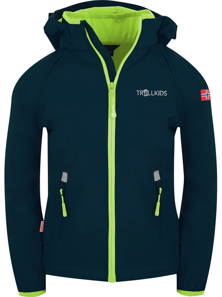 TROLLKIDS Zip-Off-Softshelljacke "Rondane XT" In Dunkelblau 1 TROLLKIDS Zip-Off-Softshelljacke "Rondane XT" In Dunkelblau