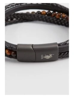 U.S. Polo Assn. Leder-Armband -Limango Verkäufe u s polo assn leder armband 3