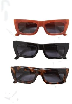 Urban Classics Sonnenbrillen In Black/red/amber