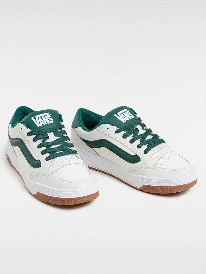 Vans Leder-Sneakers "Hylane" In Weiß/ Grün 2 Vans Leder-Sneakers "Hylane" In Weiß/ Grün – Bild 2