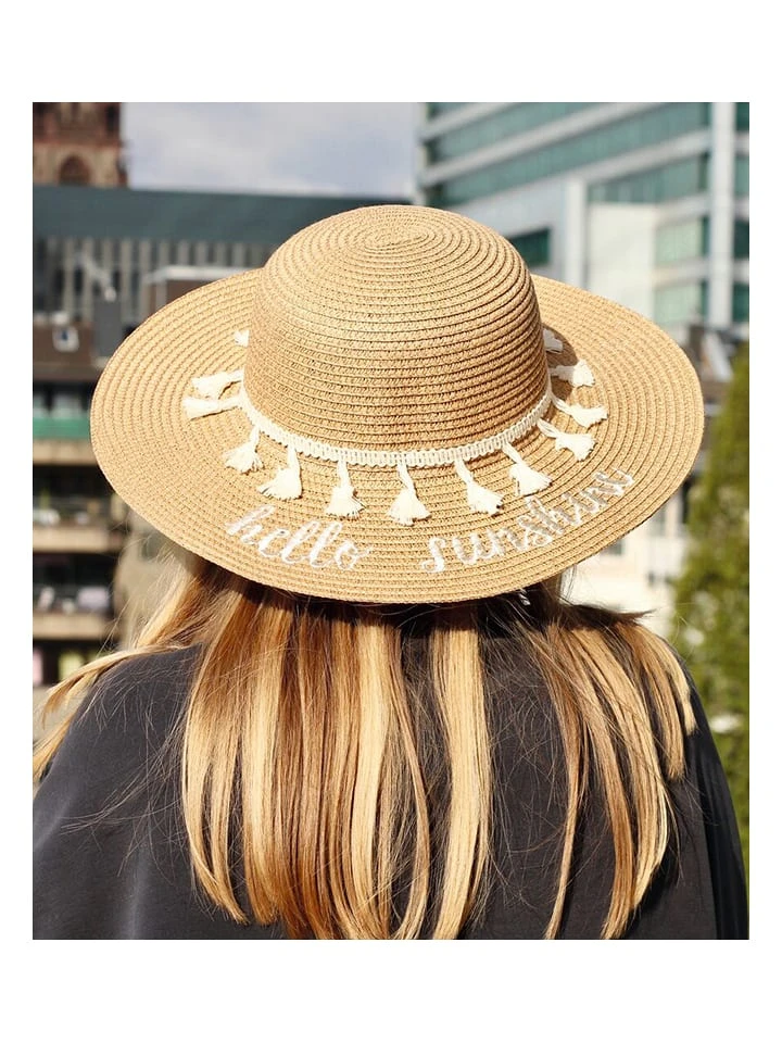 Sonnenhut "Blatt & Blüte" In Natur - Ø 36 Cm 1 Sonnenhut "Blatt & Blüte" In Natur - Ø 36 Cm