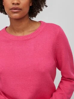 Vila Pullover "Viril" In Pink -Limango Verkäufe vila pullover viril in pink 4