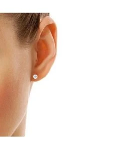 Weißgold-Ohrstecker Mit Diamanten -Limango Verkäufe vittoria jewels weissgold ohrstecker mit diamanten 2