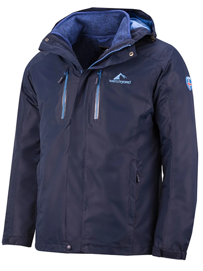 3in1-Funktionsjacke "Hverfjall" In Dunkelblau 1 3in1-Funktionsjacke "Hverfjall" In Dunkelblau