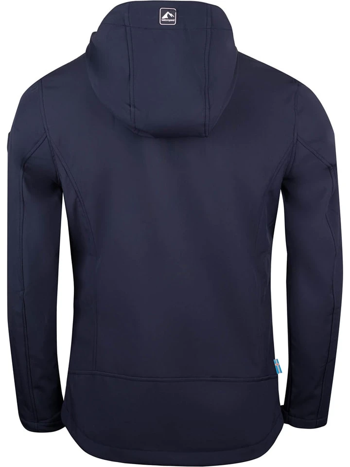 Softshelljacke "Edfjall" In Dunkelblau 2 Softshelljacke "Edfjall" In Dunkelblau – Bild 2