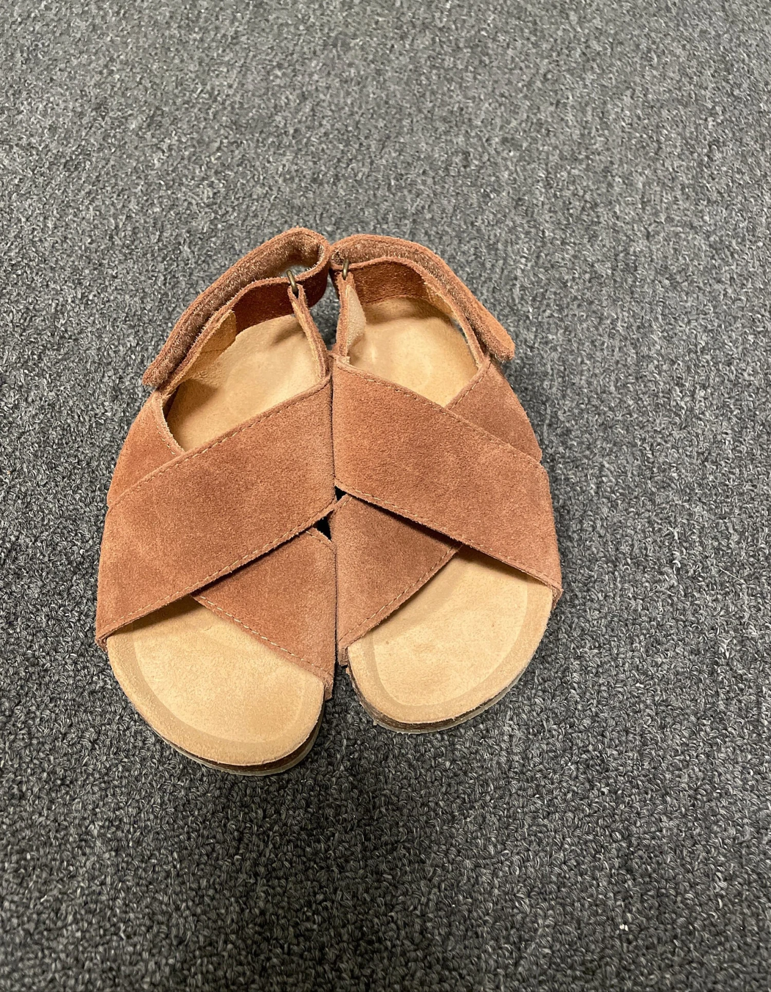 Wheat Leder-Sandalen "Wan" In Hellbraun 1 Wheat Leder-Sandalen "Wan" In Hellbraun