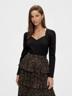 Y.A.S Longsleeve "Fama" In Schwarz -Limango Verkäufe y a s longsleeve fama in schwarz 3