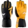 Zanier Unisex-Ski-/ Snowboardhandschuhe "Wildspitze.TW" In Gelb/ Schwarz