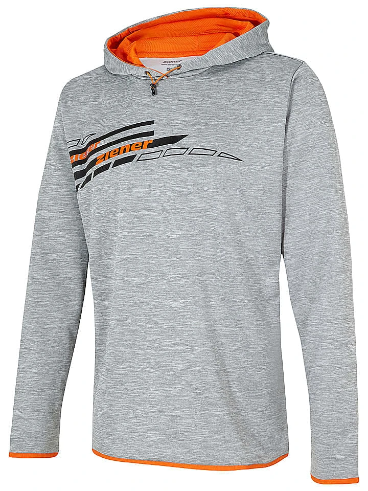 Ziener Fleecepullover "Team" In Grau 4 Ziener Fleecepullover "Team" In Grau – Bild 4