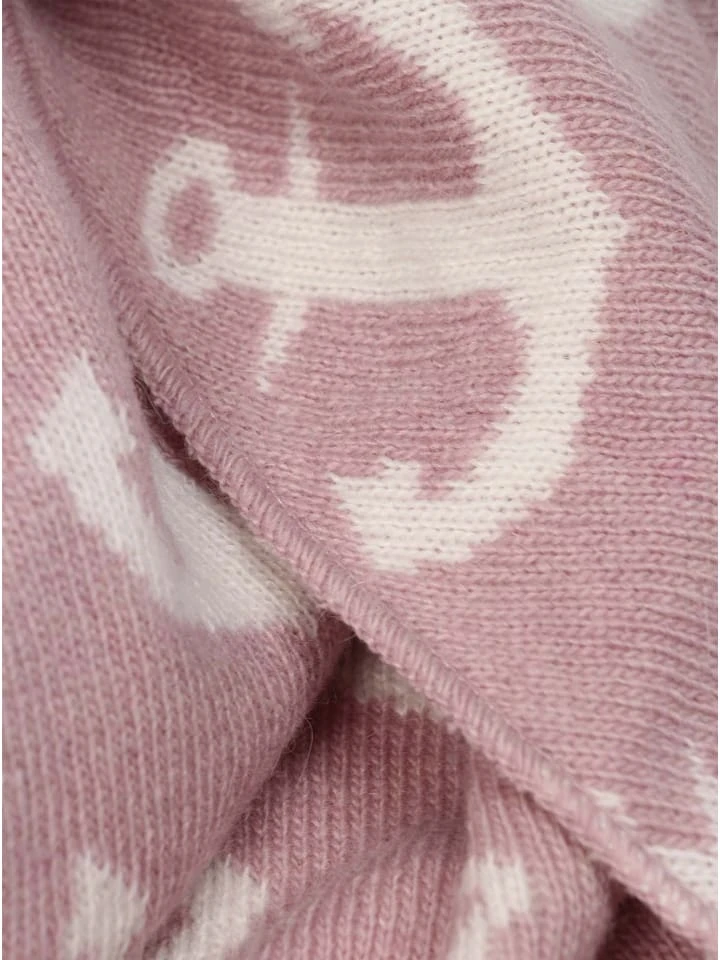 Dreieckstuch "Anker" In Rosa/ Weiß - (L)110 X (B)76 Cm 2 Dreieckstuch "Anker" In Rosa/ Weiß - (L)110 X (B)76 Cm – Bild 2