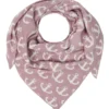 Dreieckstuch "Anker" In Rosa/ Weiß - (L)110 X (B)76 Cm