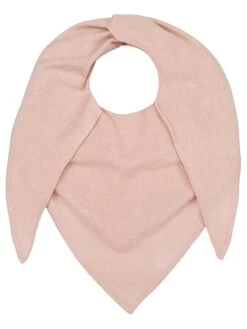 Kaschmir-Dreickstuch In Rosé - (L)175 X (B)120 Cm