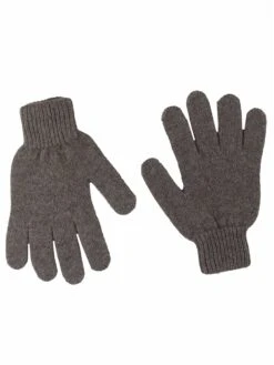 Kaschmir-Handschuhe In Dunkelbraun