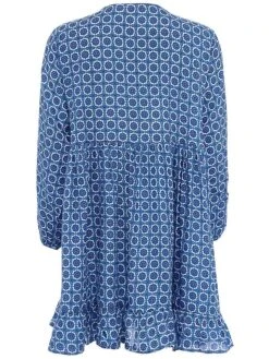 Kleid "Juljetta" In Blau -Limango Verkäufe zwillingsherz kleid juljetta in blau 2